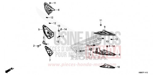 MARCHEPIED SELLE TANDEM WW125AK de 2019